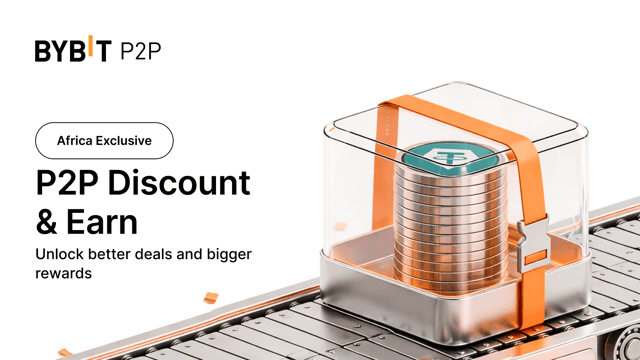 [Africa Exclusive] P2P Discount & Earn: Better deals, bigger rewards